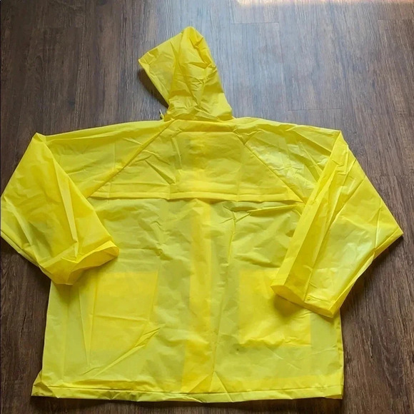 Outdoor Rain Suit Jacket & Pant Set Yellow Size Large New - Picture 2 of 9